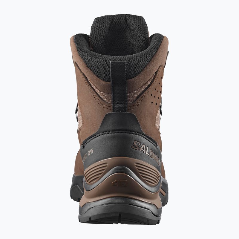 Men's trekking boots Salomon Quest 5 GTX dark earth/black 4