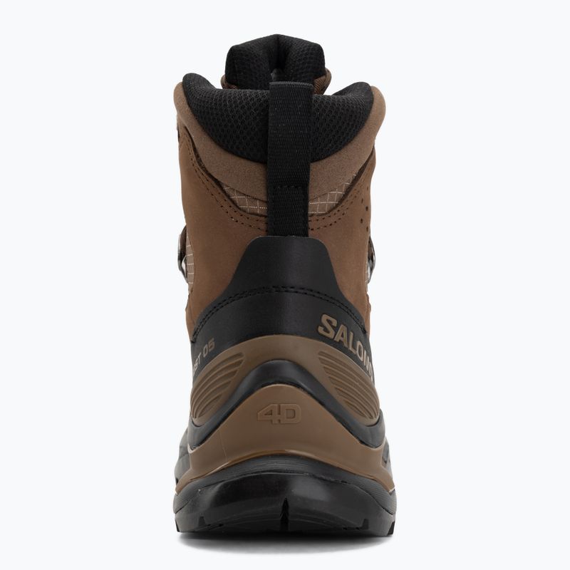 Men's trekking boots Salomon Quest 5 GTX dark earth/black 6
