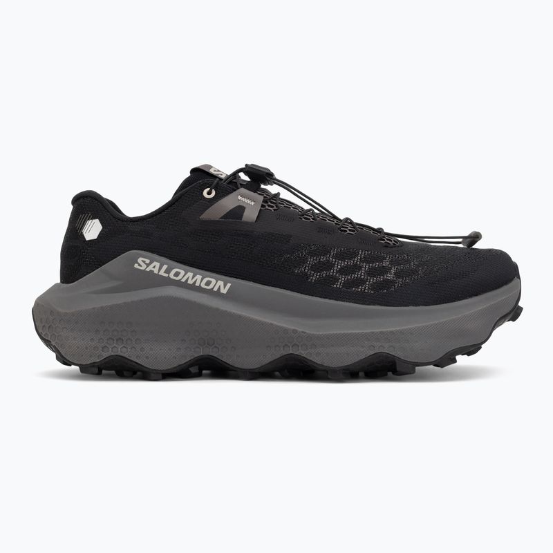 Men's running shoes Salomon Ultra Glide 4 black/dark gull gray/silver cloud 2