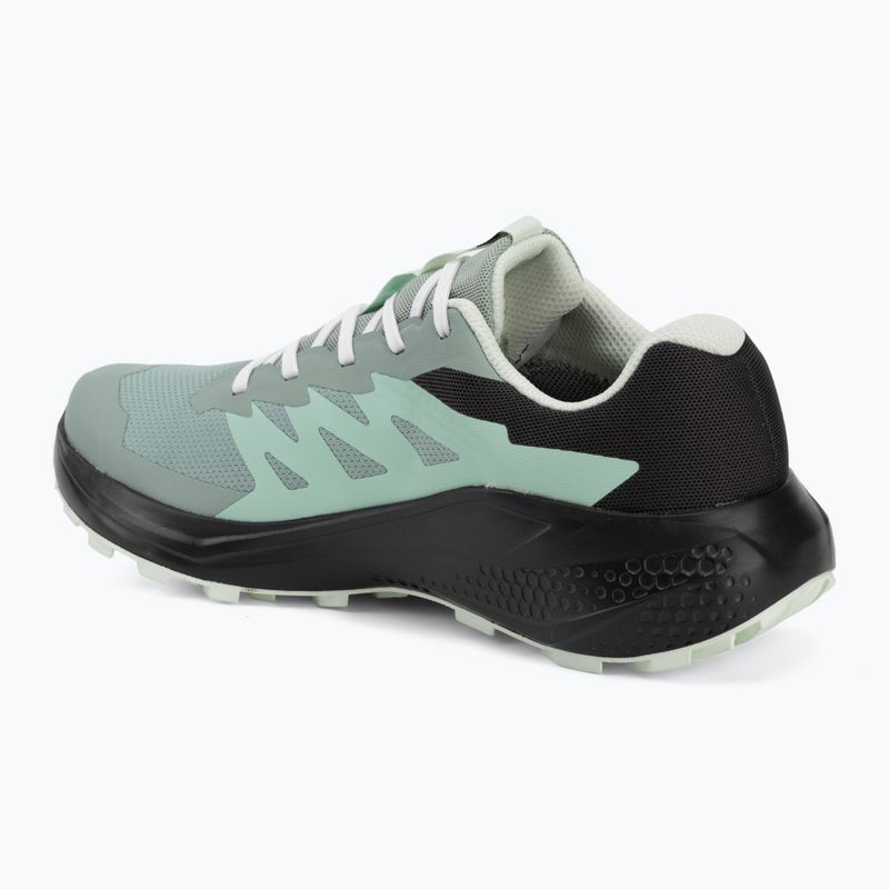 Women's running shoes Salomon Alphaglide GTX green milieu/asphalt 3