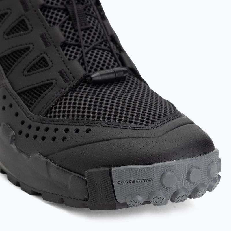 Men's hiking boots Salomon Techamphibian 5 black/black/castlerock 7