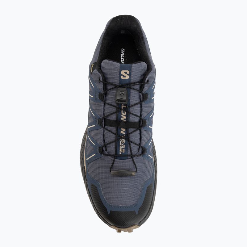 Men's running shoes Salomon Speedcross Peak GTX grisaille/spellbound 5
