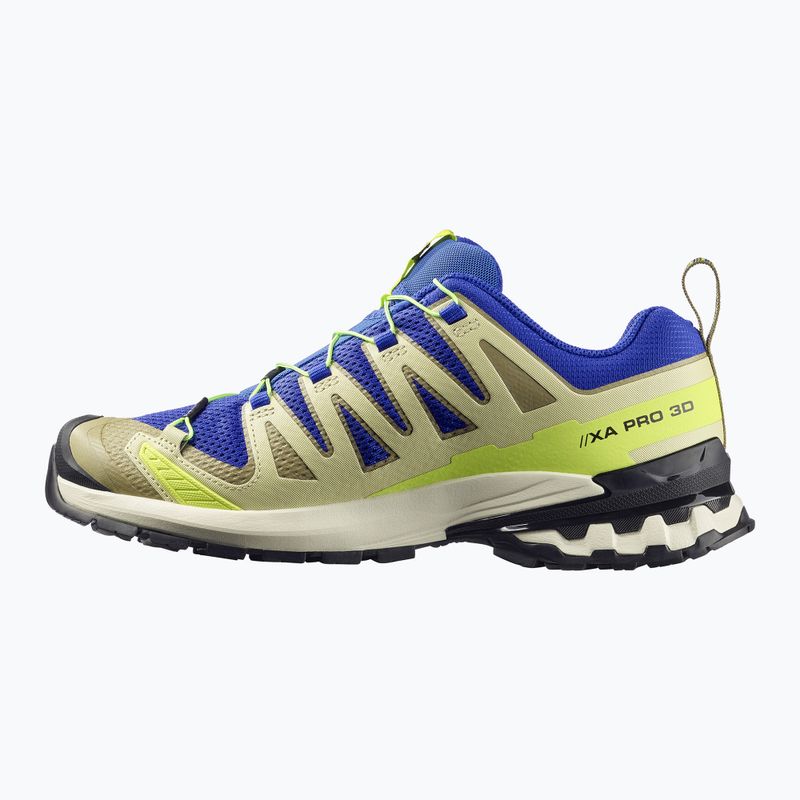 Men's running shoes Salomon XA Pro 3D V9 bluing/bog/acid lime 3