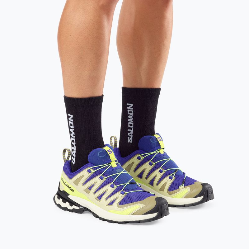 Men's running shoes Salomon XA Pro 3D V9 bluing/bog/acid lime 7