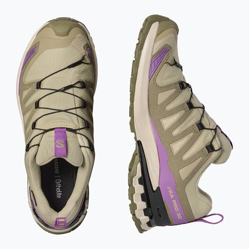 Women's running shoes Salomon XA Pro 3D V9 GTX bog/aloe 3