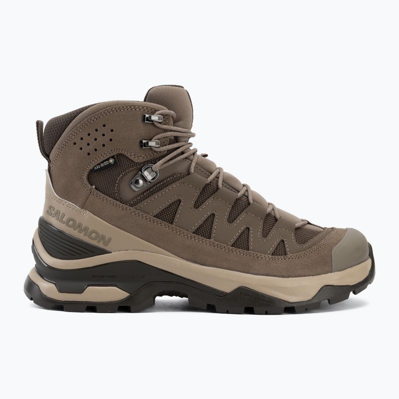 Men's trekking boots Salomon Quest Echo GTX walnut/dsrtan/blko 2
