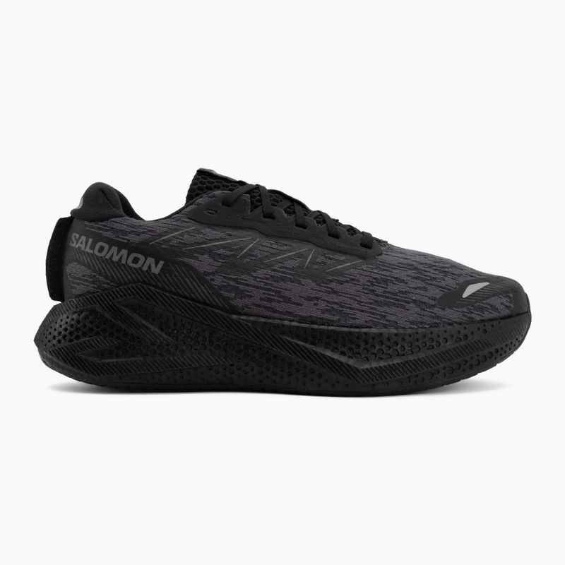 Men's running shoes Salomon Aero Glide 4 black/black 2