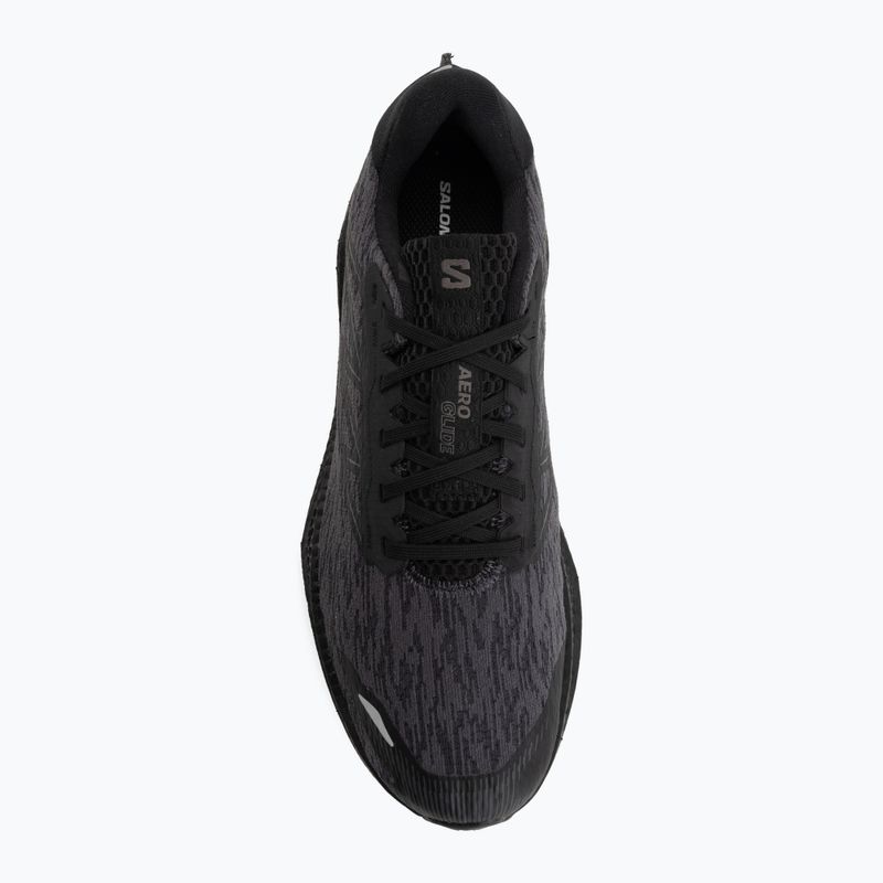 Men's running shoes Salomon Aero Glide 4 black/black 5