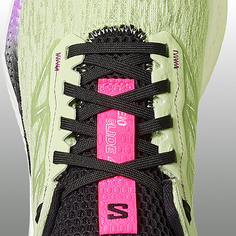 Women's running shoes Salomon Aero Glide 4 butterfly/white/black 9