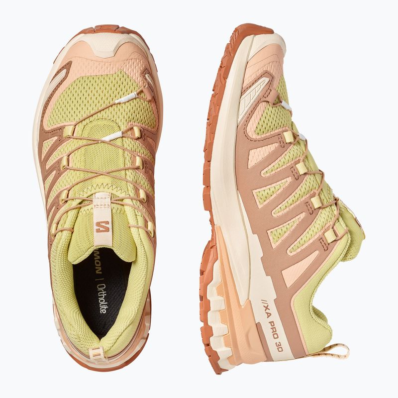Women's running shoes Salomon XA Pro 3D V9 endive/burro/almond cream 4