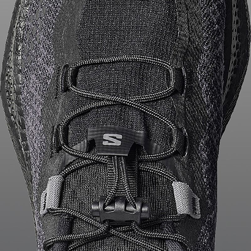 Men's running shoes Salomon Aero Glide 4 GRVL black/asphalt/black 5