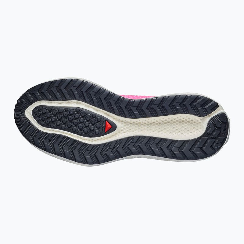 Men's running shoes Salomon Aero Glide 4 GRVL vanilla ice/knockout pink/black 5