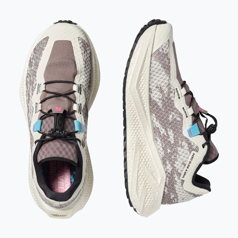 Men's running shoes Salomon Aero Glide 4 GRVL vanilla ice/black/iron 4