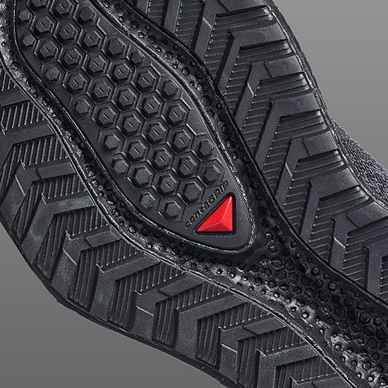 Women's running shoes Salomon Aero Glide 4 GRVL black/asphalt/black 4