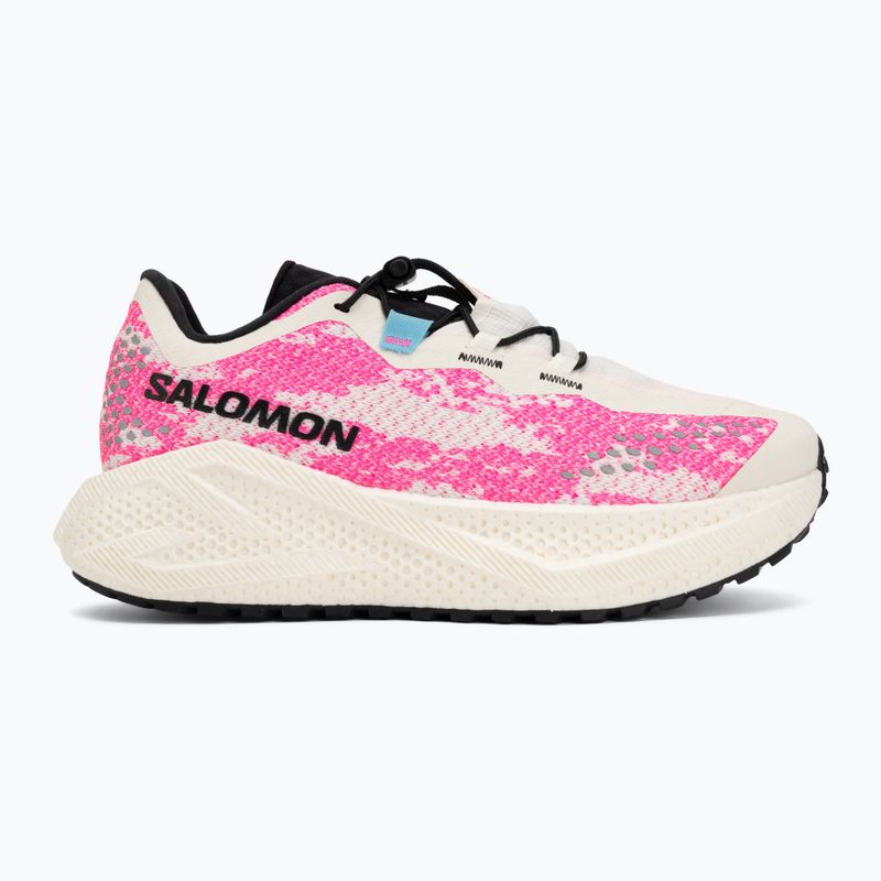 Women's running shoes Salomon Aero Glide 4 GRVL vanilla ice/knockout pink/black 2
