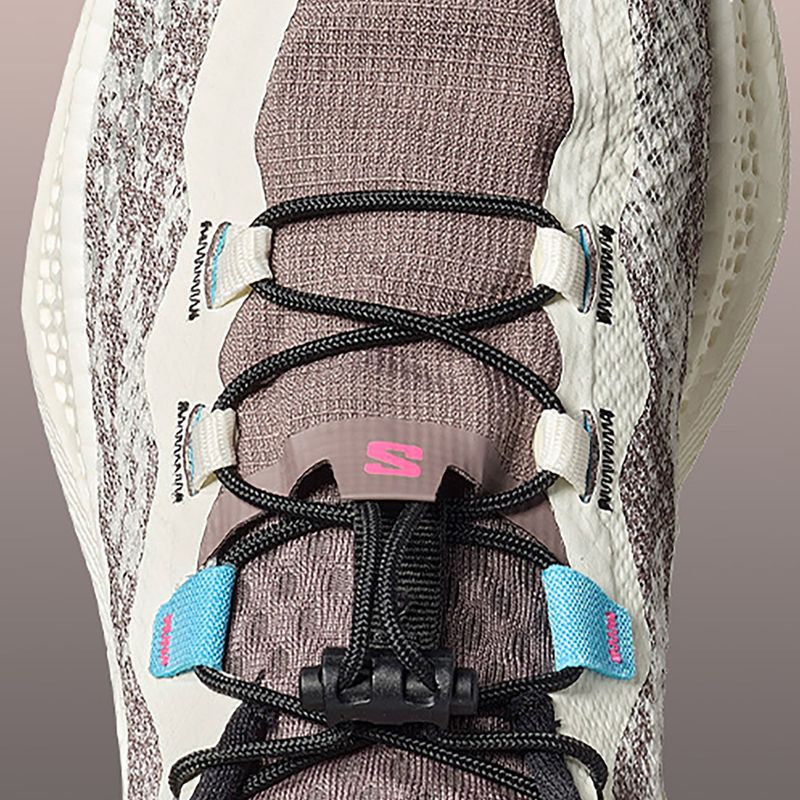 Women's running shoes Salomon Aero Glide 4 GRVL vanilla ice/black iron 3