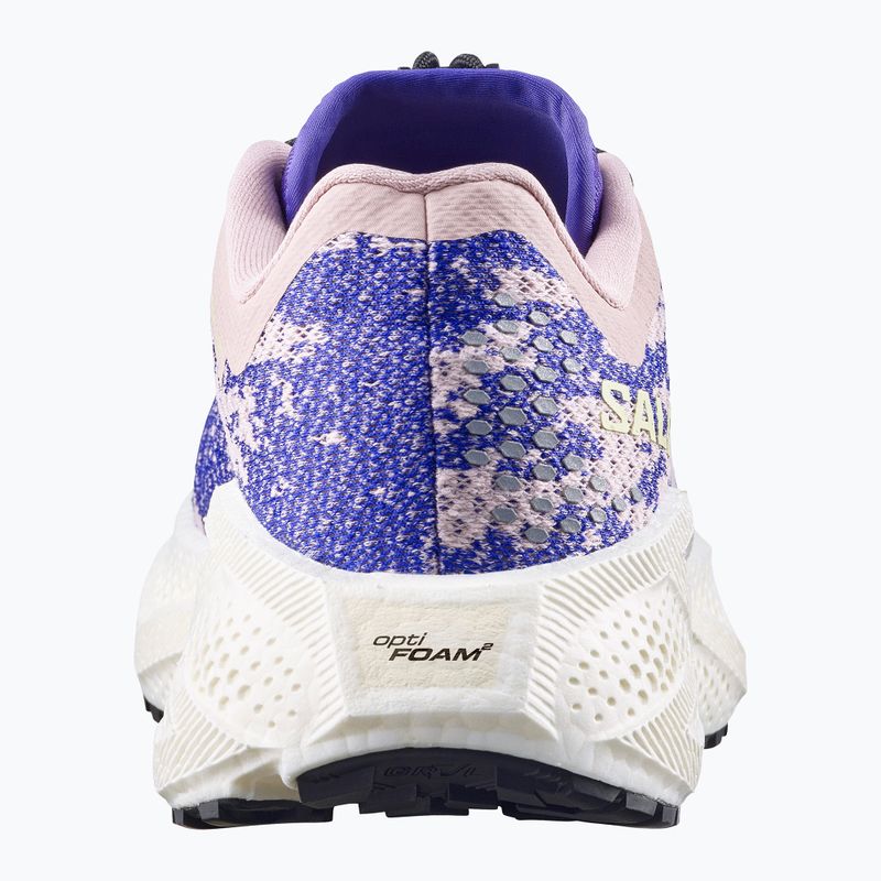 Women's running shoes Salomon Aero Glide 4 GRVL shadow gray/deep blue/butterfly 2