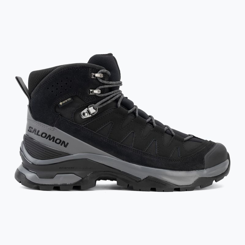 Men's trekking boots Salomon Quest Echo GTX black/clrock/black 2