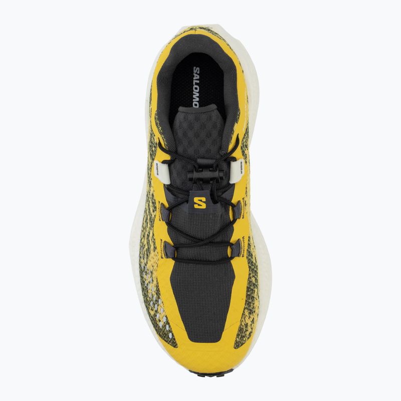 Women's running shoes Salomon Aero Glide 4 GRVL beach ball/asphalt/vanilla ice 5