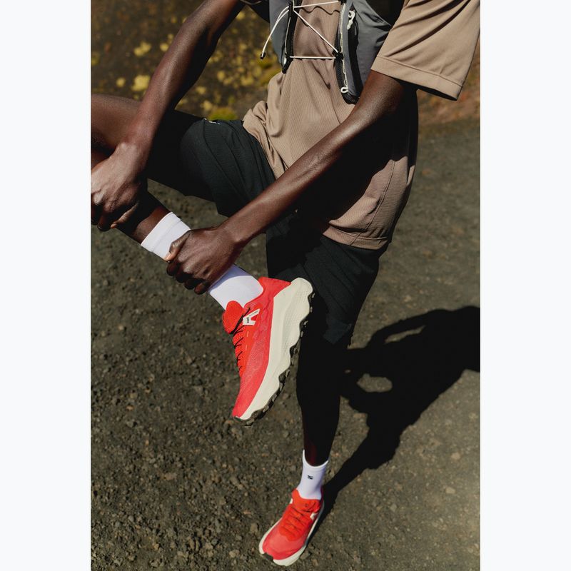 Men's running shoes Salomon Ultra Glide 4 riery red/vanilla ice/black 10