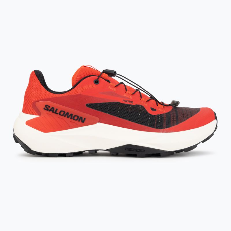 Men's running shoes Salomon Genesis fiery red/lava falls/black 2