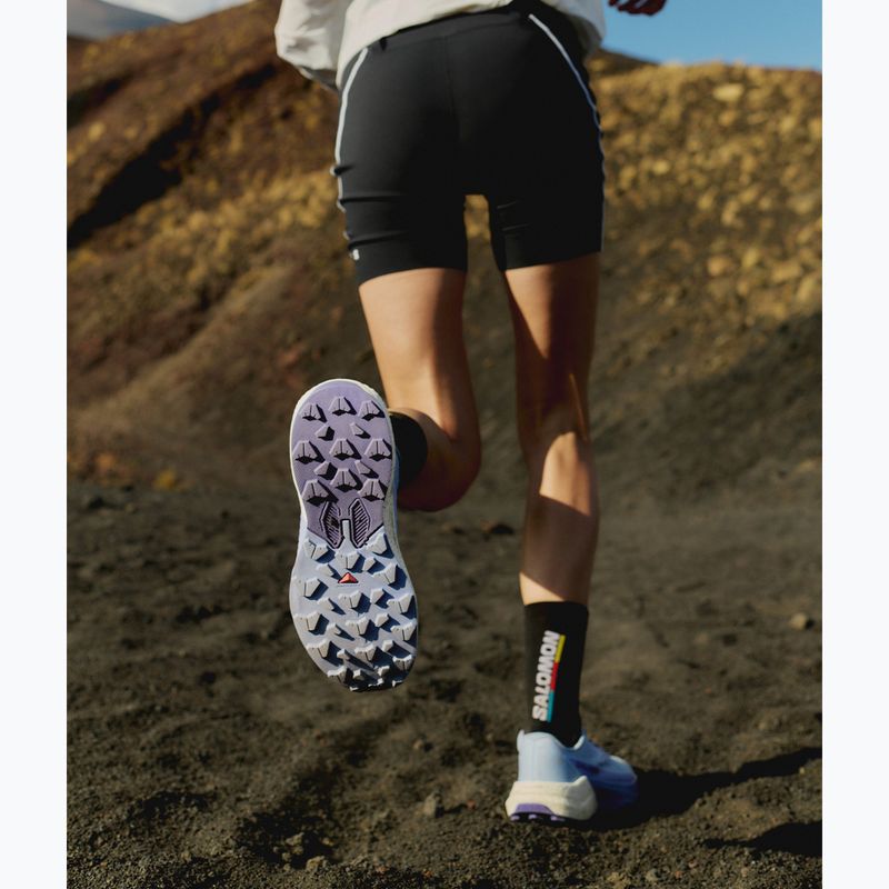 Women's running shoes Salomon Ultra Glide 4 brunnera blue/vanilla ice/deep blue 10