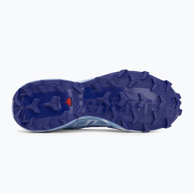 Women's running shoes Salomon Speedcross 6 burro/sunny lime/almond cream 4