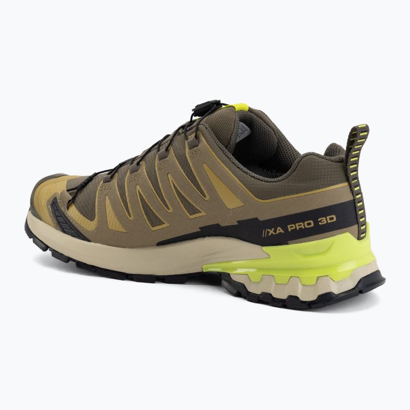 Men's running shoes Salomon XA Pro 3D V9 GTX grape leaf/aloe 3