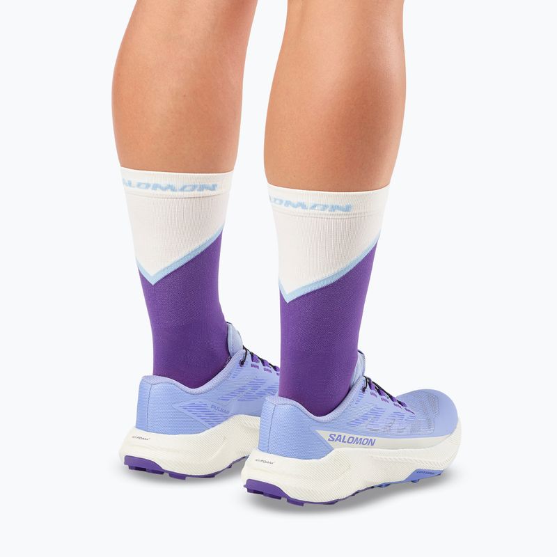 Women's running shoes Salomon Pulsar brunnera blue/persian jewel/deep blue 14