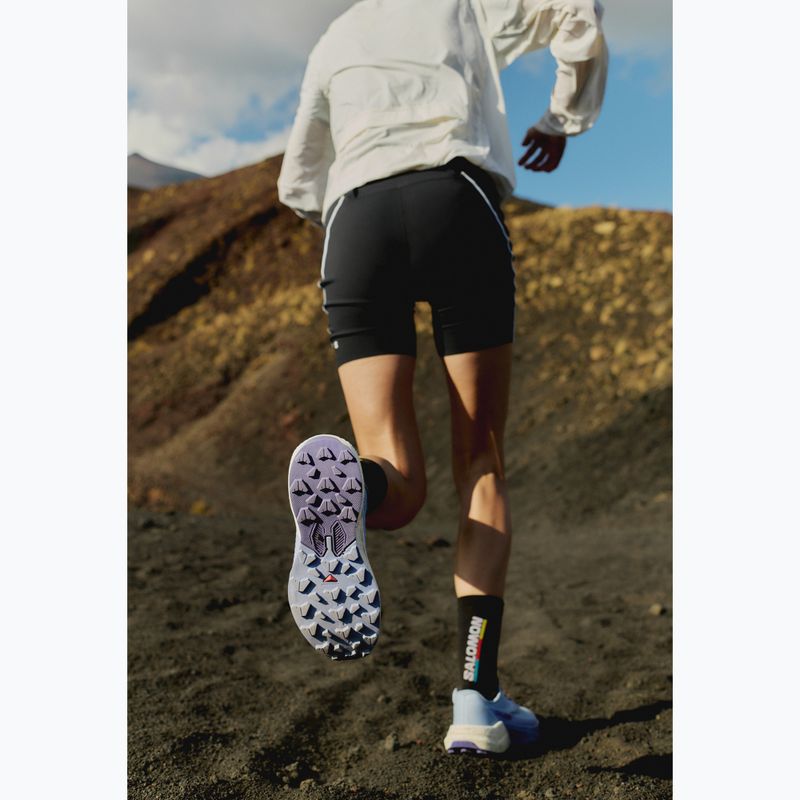 Women's running shoes Salomon Pulsar brunnera blue/persian jewel/deep blue 16