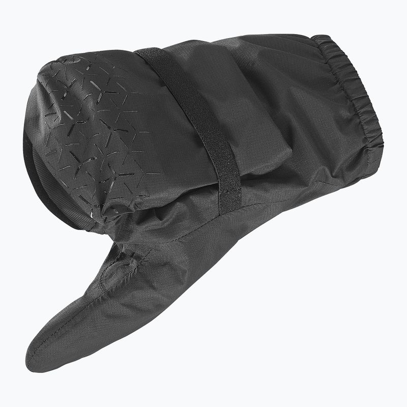 Running gloves Salomon Bonatti Pro WP Mitten deep black 4