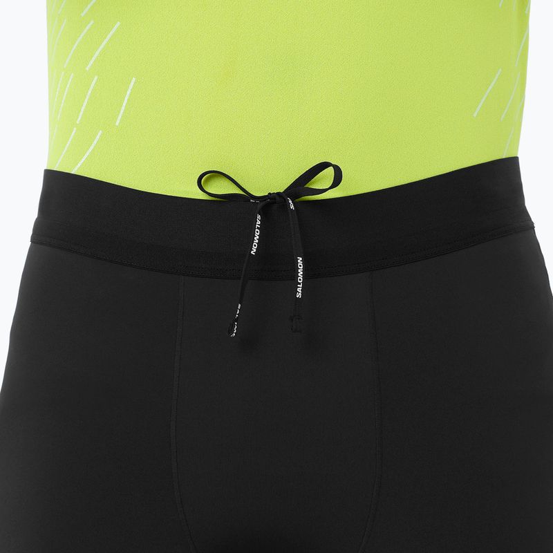 Men's running shorts Salomon Sense Stow SHT 9" deep black 4