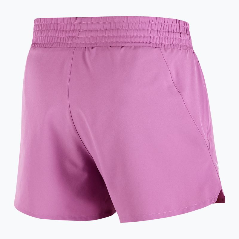 Women's running shorts Salomon SHAKEout Core 4 "iris orchid" 6