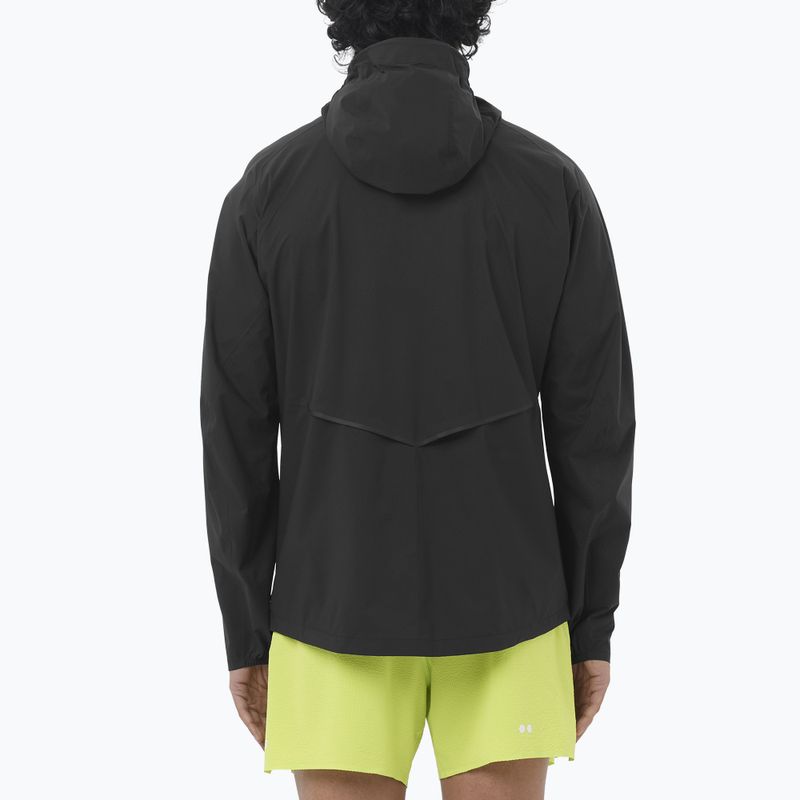 Men's running jacket Salomon Bonatti Waterproof dee black 2