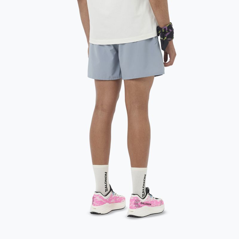 Men's running shorts Salomon SHAKEout Core 5" trade winds 2