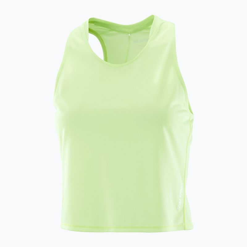 Women's running top Salomon Sense Aero Short Tank butterfly 4