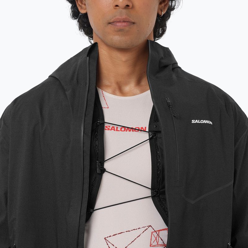 Men's running jacket Salomon S/Lab Bonatti Infinite Jacket deep black 4