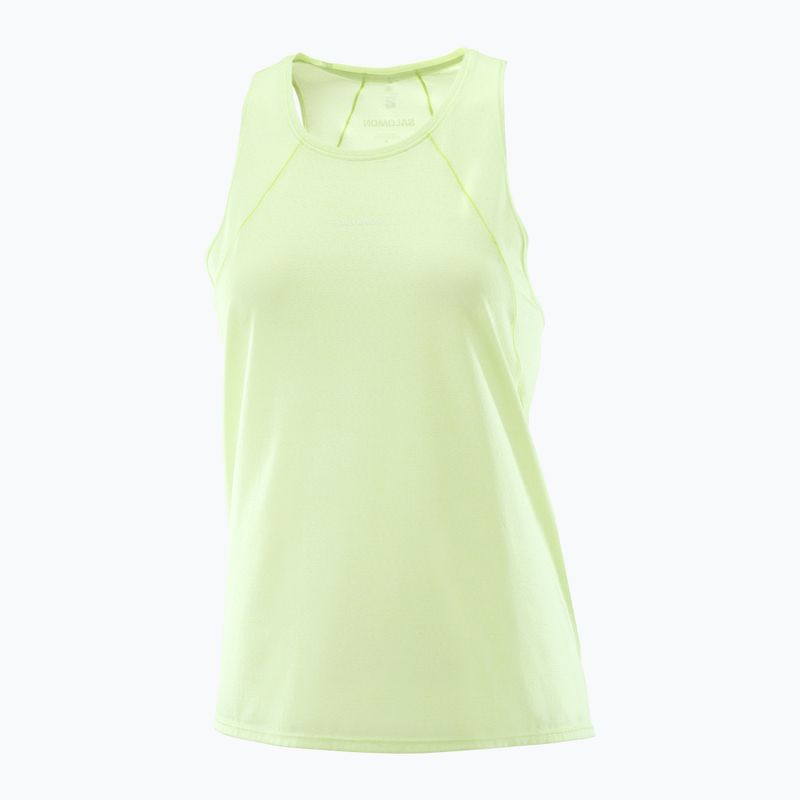 Women's running top Salomon SHAKEout Air Tank butterfly 3