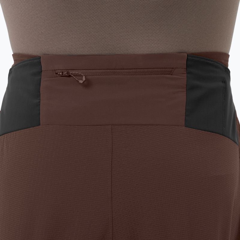 Men's running shorts Salomon Sense Aero Stow 5" coffee bean 5