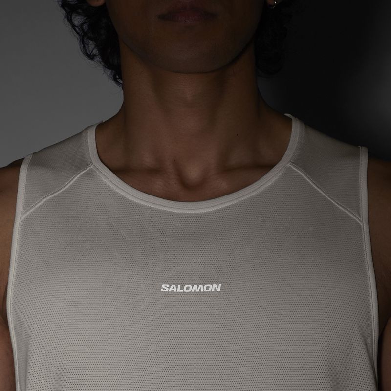 Men's T-shirt Salomon Shakeout Core whisper white 4