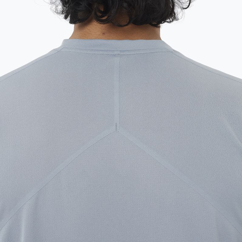 Men's running top Salomon Sense Aero SS Tee GFX trade winds 3