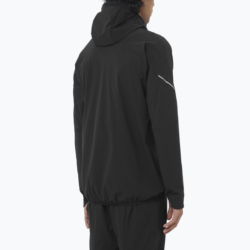 Men's running jacket Salomon Ultra Softshell Jacket deep black 2
