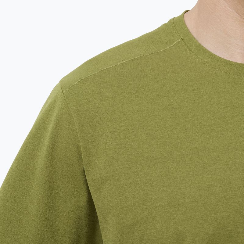 Men's T-shirt Salomon Trackline cardamon seed 3
