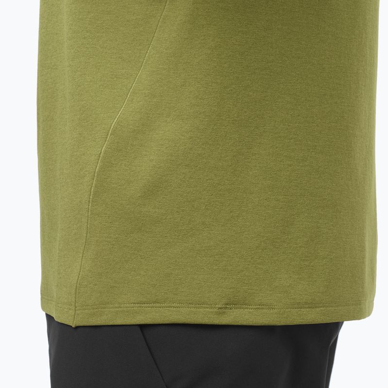 Men's T-shirt Salomon Trackline cardamon seed 4