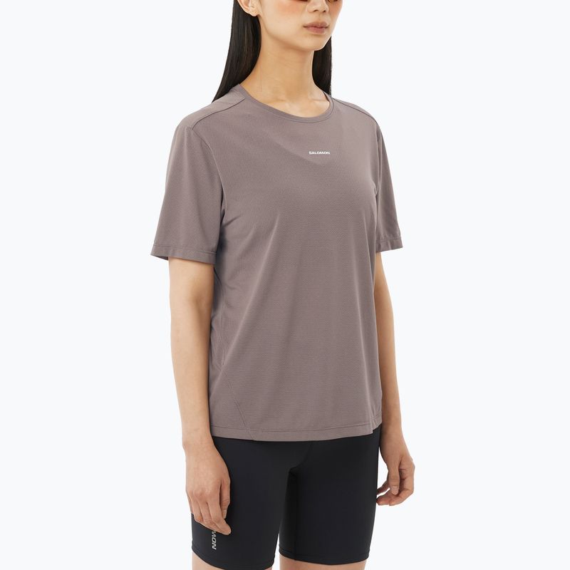 Women's running top Salomon Shakeout Core iron