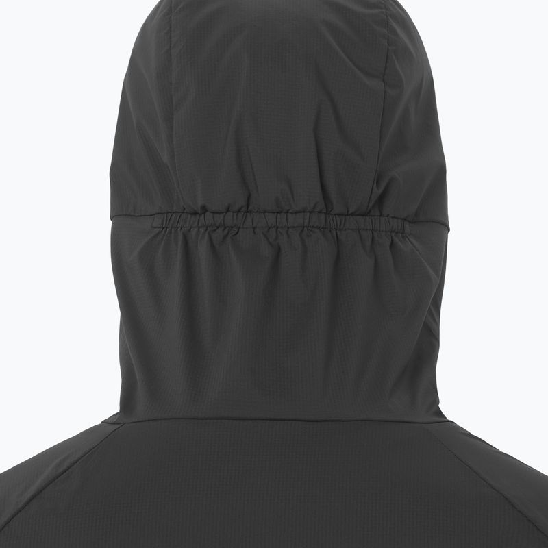 Men's Windbreaker Jacket Salomon Outwind Full Zip deep black 3