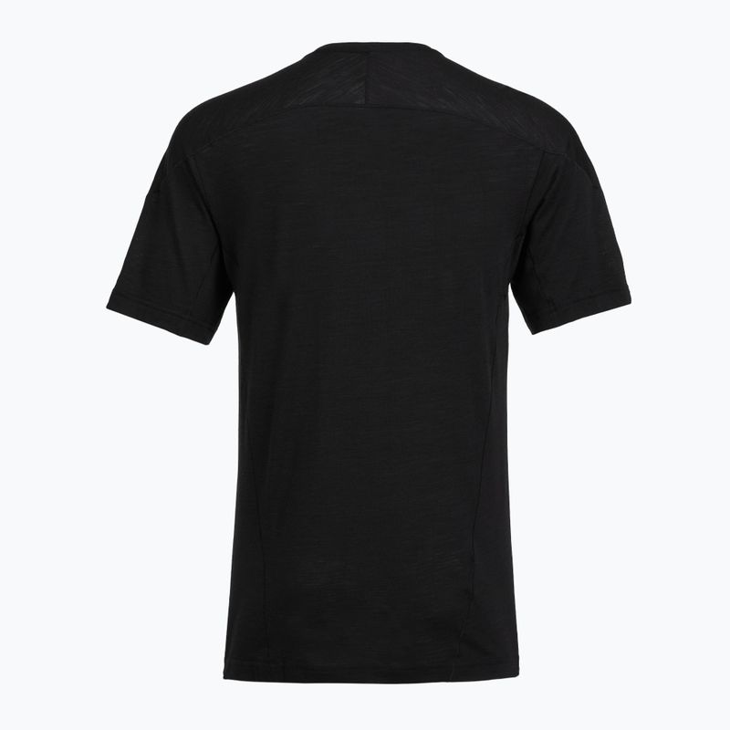 Men's running top Salomon Ultra Tee deep black 6