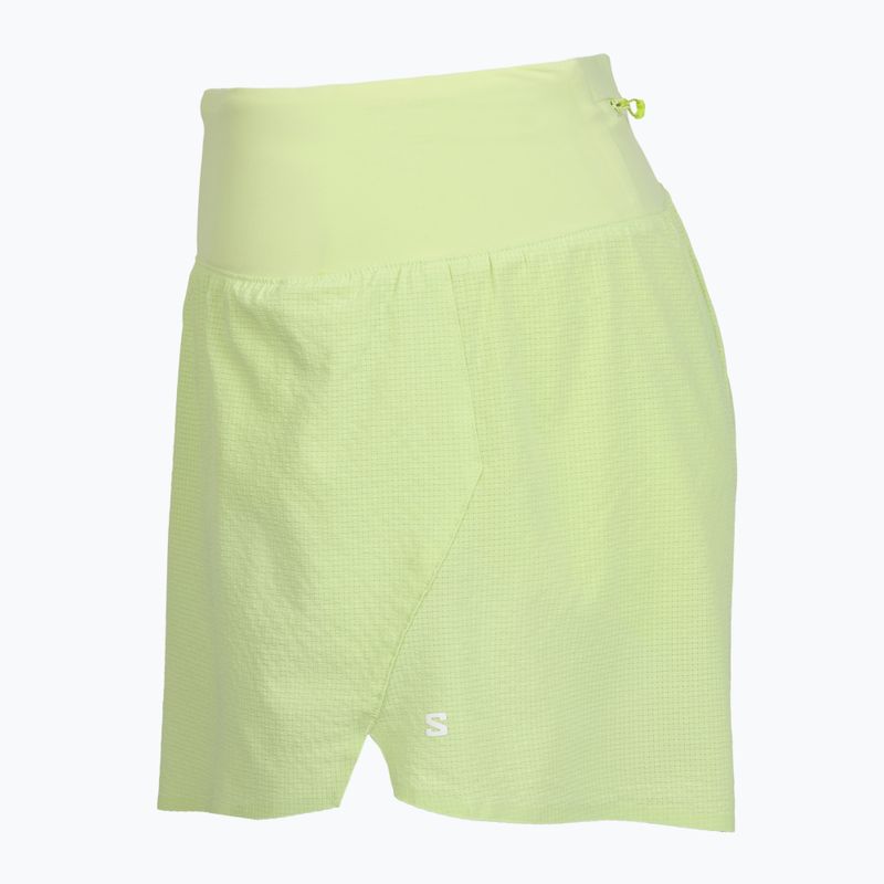 Women's running shorts Salomon Sense Aero Stow 4" butterfly 3