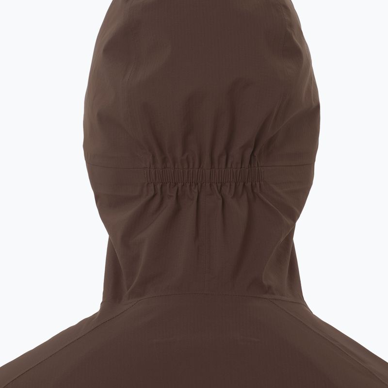 Men's running jacket Salomon Bonatti Waterproof coffee bean 3