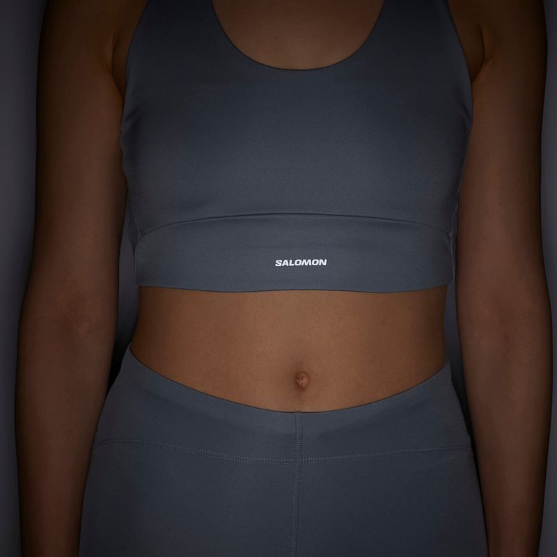 Salomon SHAKEout Core trade winds training bra 4